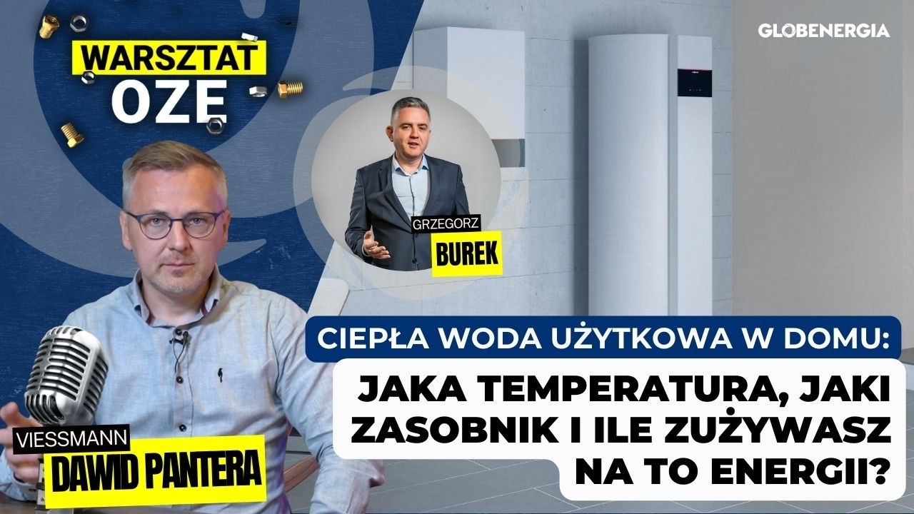 Ciepła woda użytkowa w domu: jaka temperatura, jaki zasobnik i ile zużywasz na to energii?