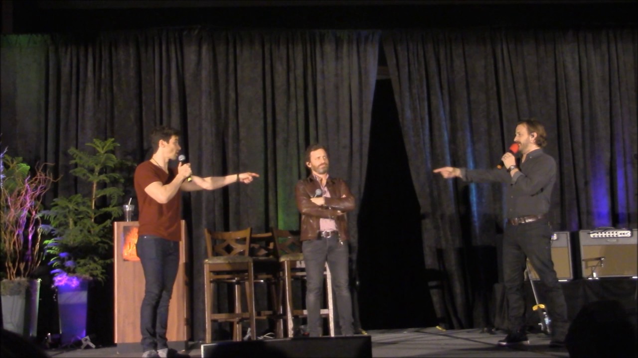 JaxCon Matt Cohen, Rob Benedict and Richard Speight Jr. Panel 2017 Supernatual