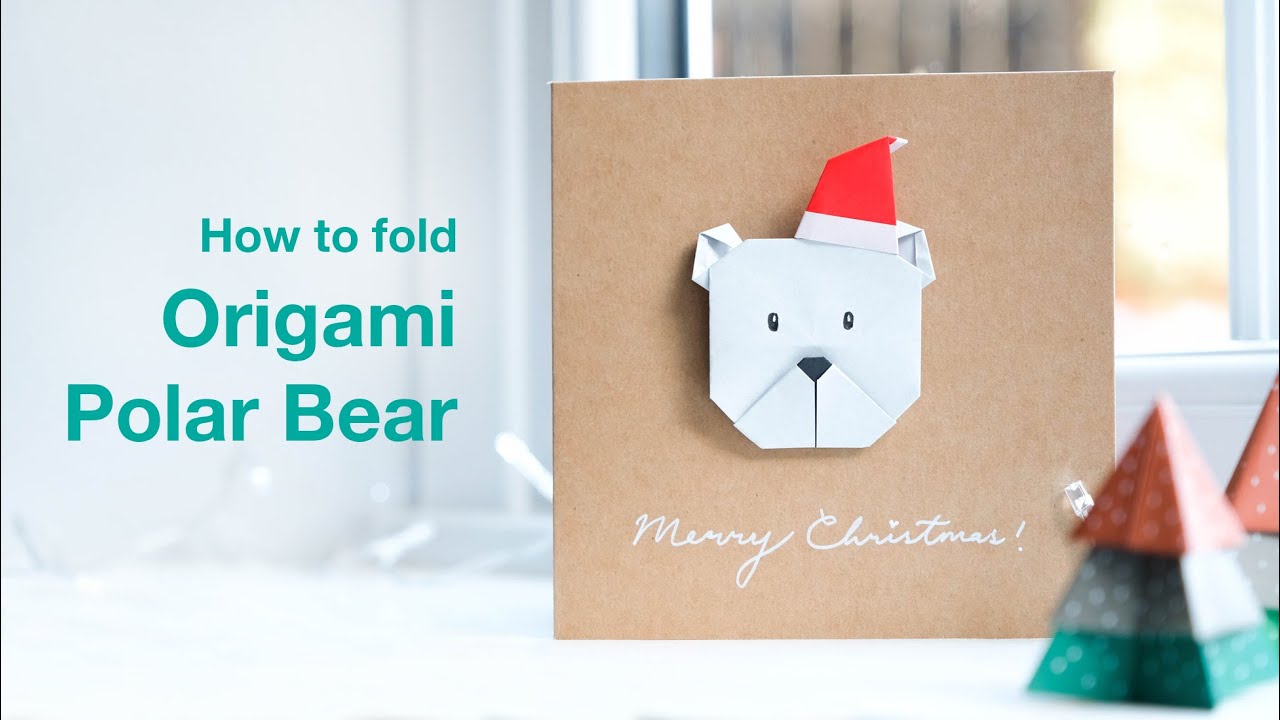 How to fold Origami Polar Bear (Li Kim Goh)