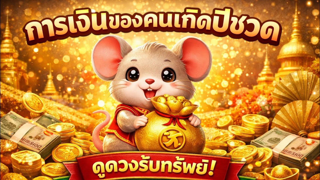 การเงินคนเกิดปีชวด 🐭💰 ดวงเงินเปิดทาง หาเงินเก่ง แต่ต้องระวังจุดนี้!