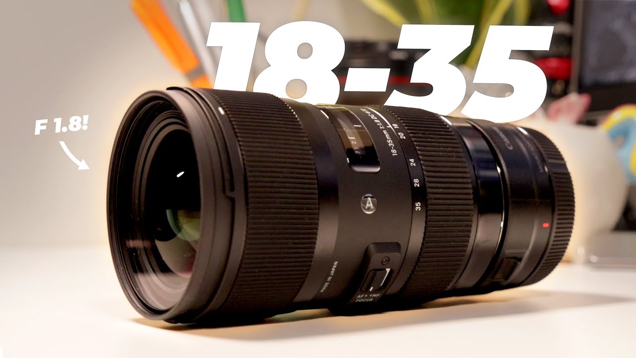 Best video lens for Canon R7? Sigma 18–35mm f1.8 review!