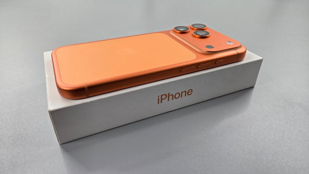 Apple iPhone 17 PRO Unboxing & Camera Test | Retail Unit | Cosmic Orange Colour 