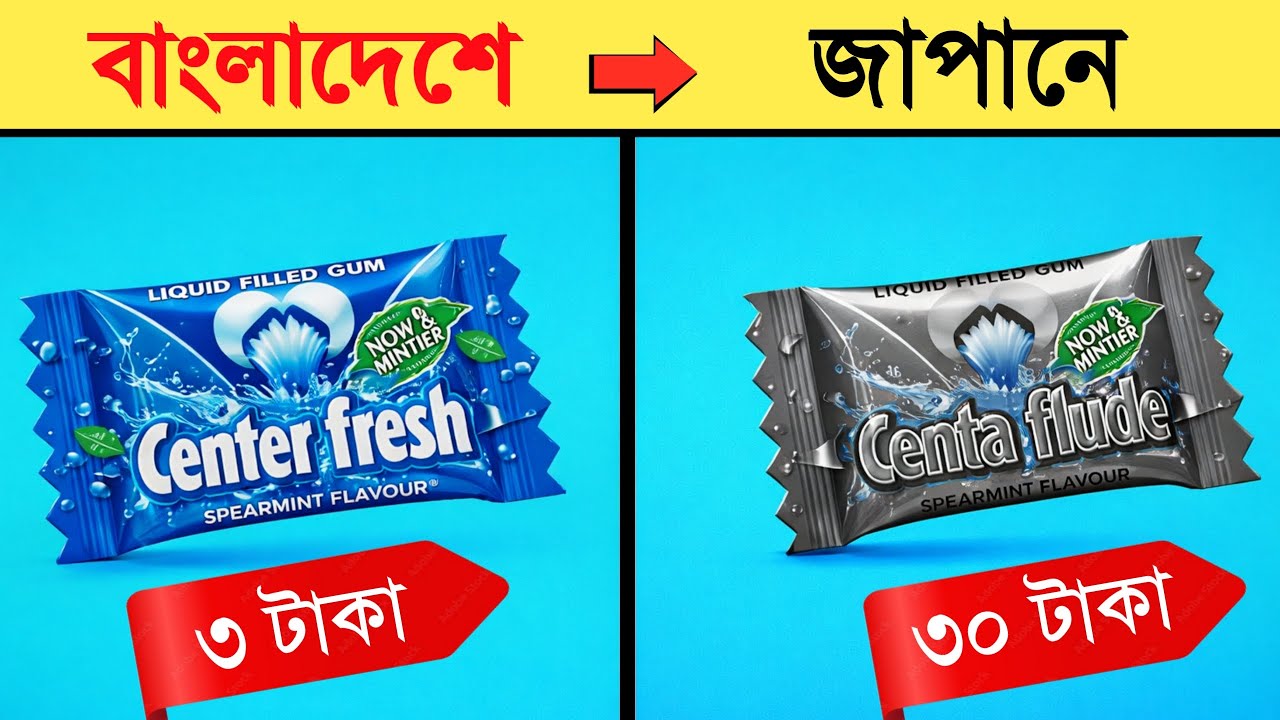 Japan Vs Bangladesh! Japans Version is Next Level😱  । Facts Alert