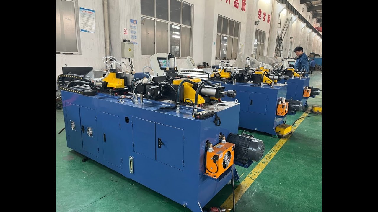 auto loading tube beading machine