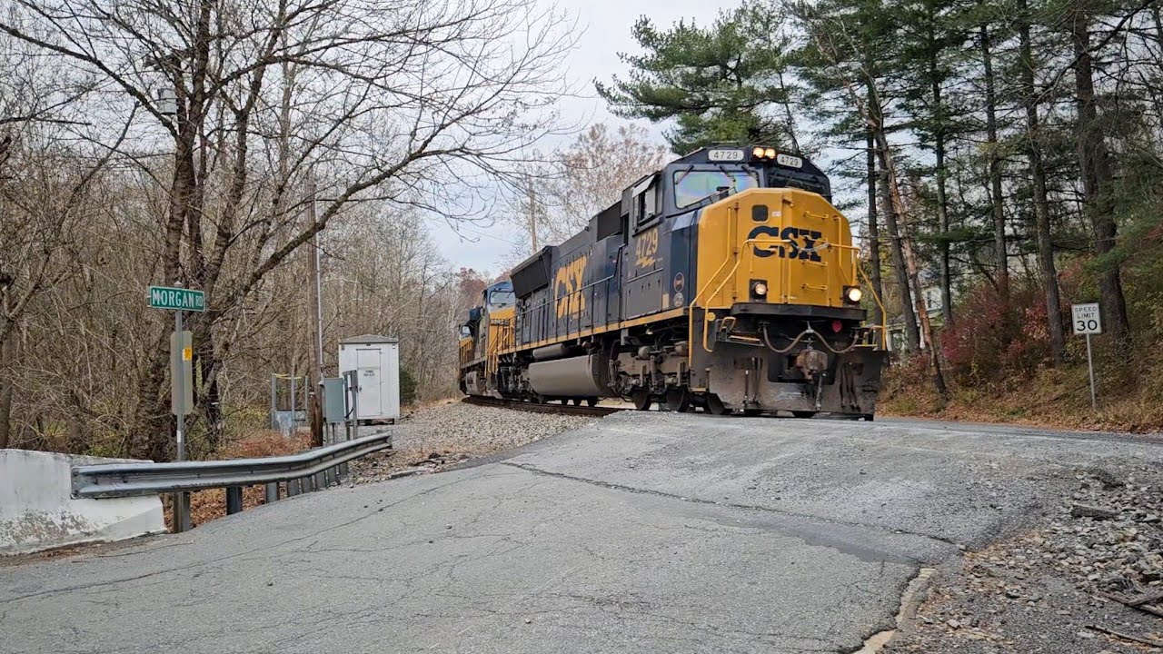 CSX flared mac leads fast rerouted ethanol train 