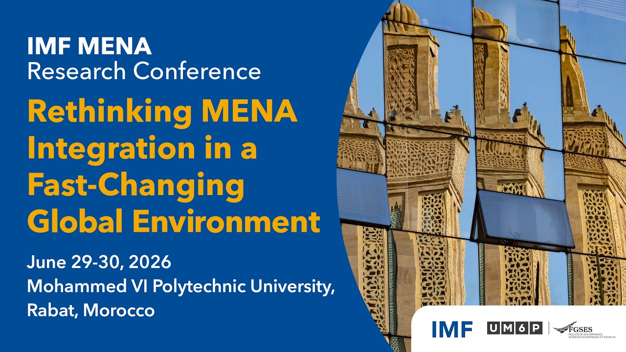 IMF MENA Research Conference - June 29-30: DAY 1