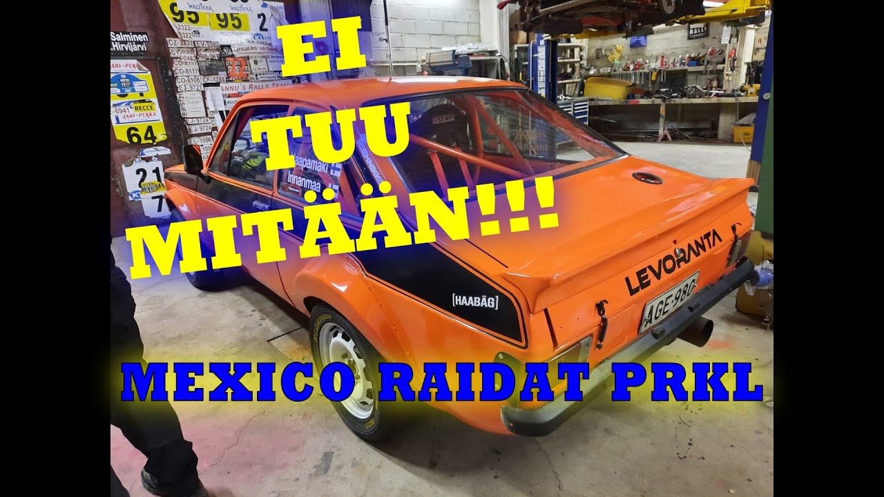 || KUMIMAALI PELASTAA || Ford Escort RS2000 Gr.F
