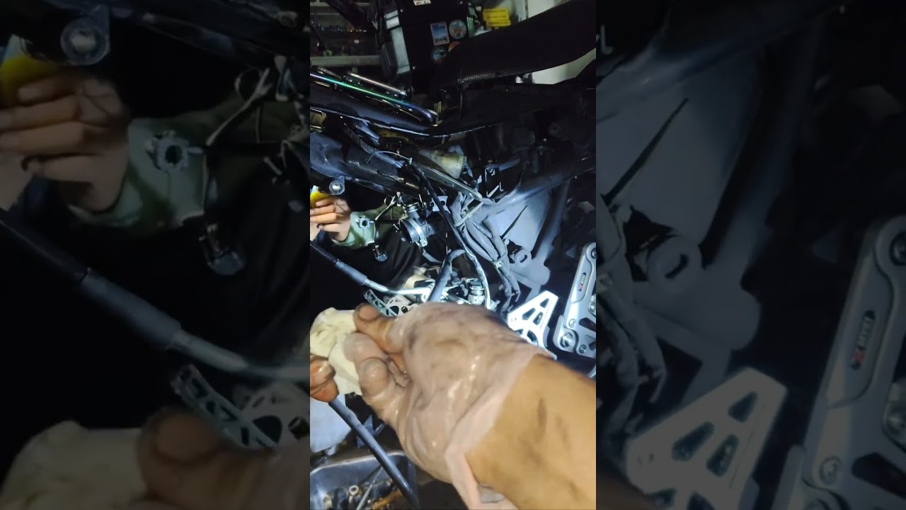 Sniper 155 refresh engine head works palit cylinder block