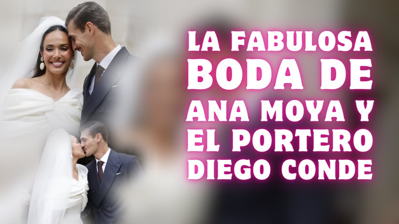 🔴TODOAS LAS IMAGENES de la BODA de ANA MOYA y el portero DIEGO CONDE una RODEADOS de INFLUENCERS