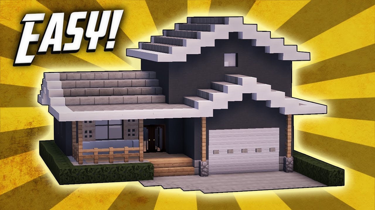 Minecraft: Как построить загородный дом (урок №2)