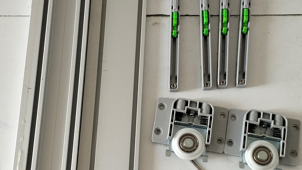 sliding wardrobe channel fitting karne ka Tarika how to sliding wardrobe channel Rahul Sharma