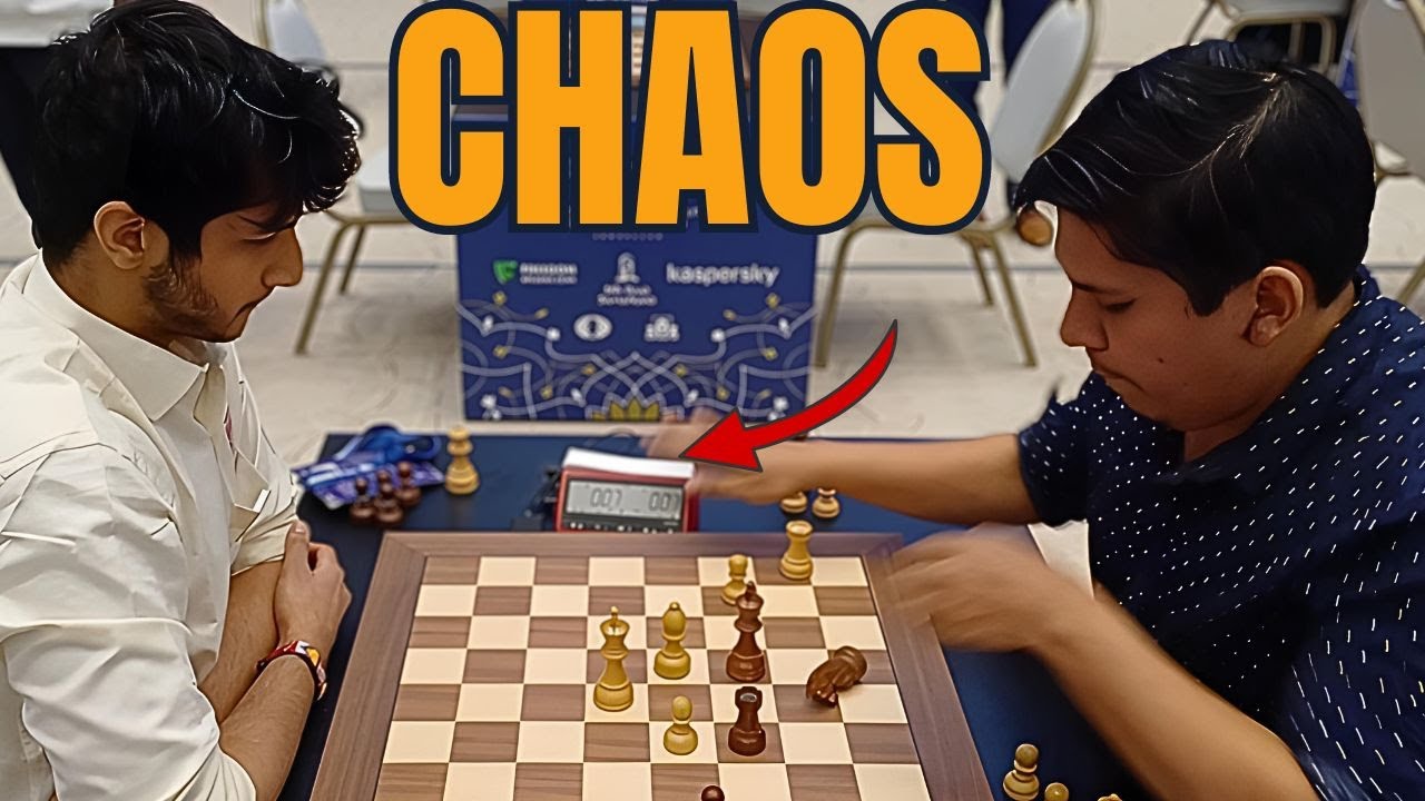 Chaos in time pressure | GM Vidit Gujrathi vs IM Renato Terry | World Blitz 2023