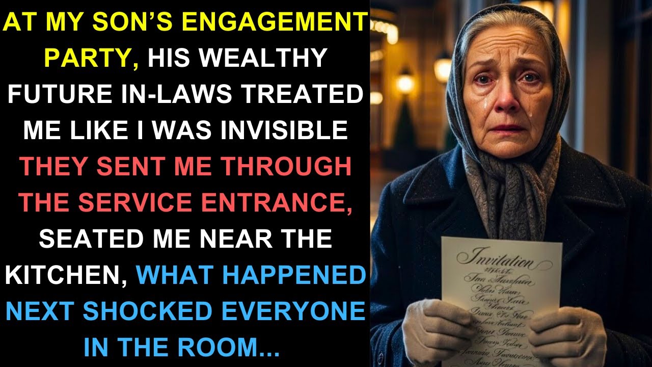 My Son’s Rich In Laws Humiliated Me at an Engagement Party…