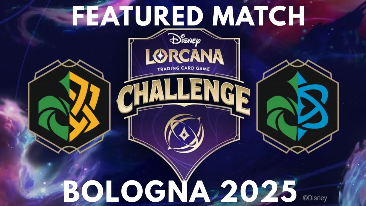 FEATURED MATCH | AMBER EMERALD vs. EMERALD SAPPHIRE | Disney Lorcana Challenge BOLOGNA 2025