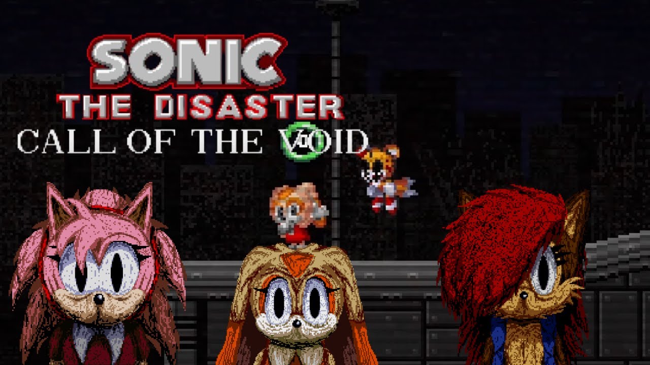 Sonic.exe The Disaster 2D remake Call Of The Void V1014(but girls)