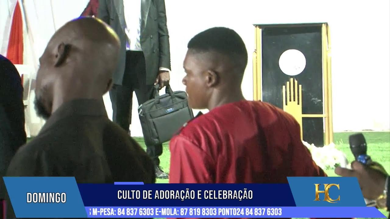 DOMINGO -CULTO DE ADORAÇÃO E CELEBRAÇÃO 15/03/2026 - PROFETA HIGINO CALÚ | CIDADE DE TETE MOÇAMBIQUE