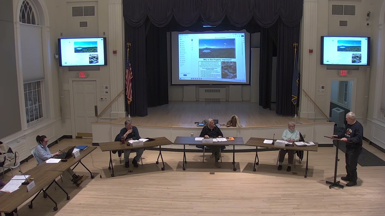 Board of Selectmen Meeting February 5 2026