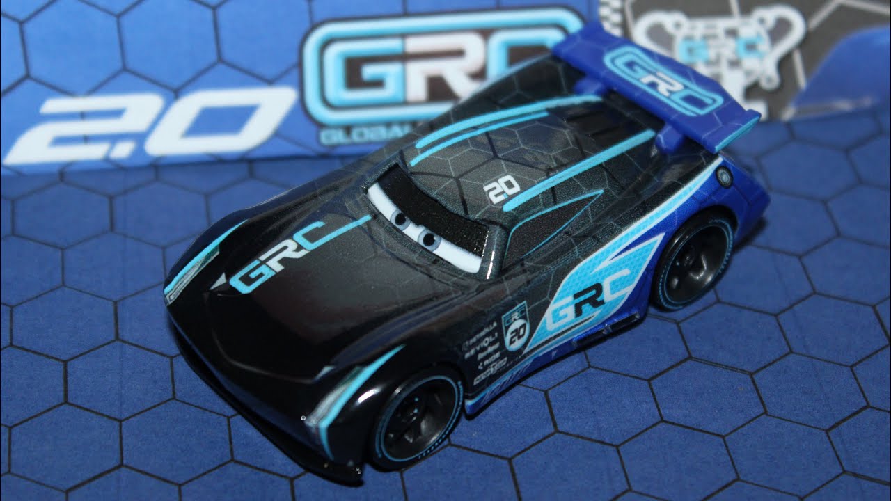 Mattel Disney Cars GRC Jackson Storm (Global Racers Cup) Piston Cup Next-Gen Racer 2024
