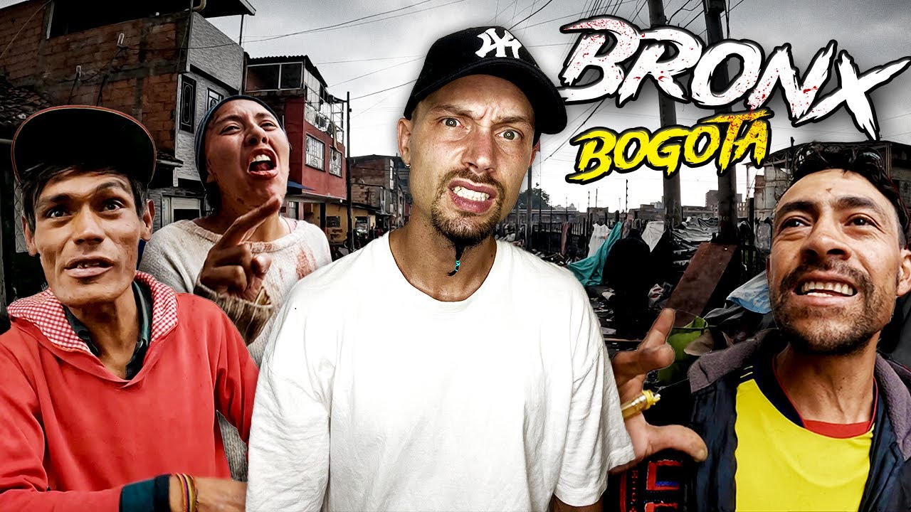 NELL' INFERNO DEL BASUCO, LA DR0GA DEL BRONX DI BOGOTA  (colombia)