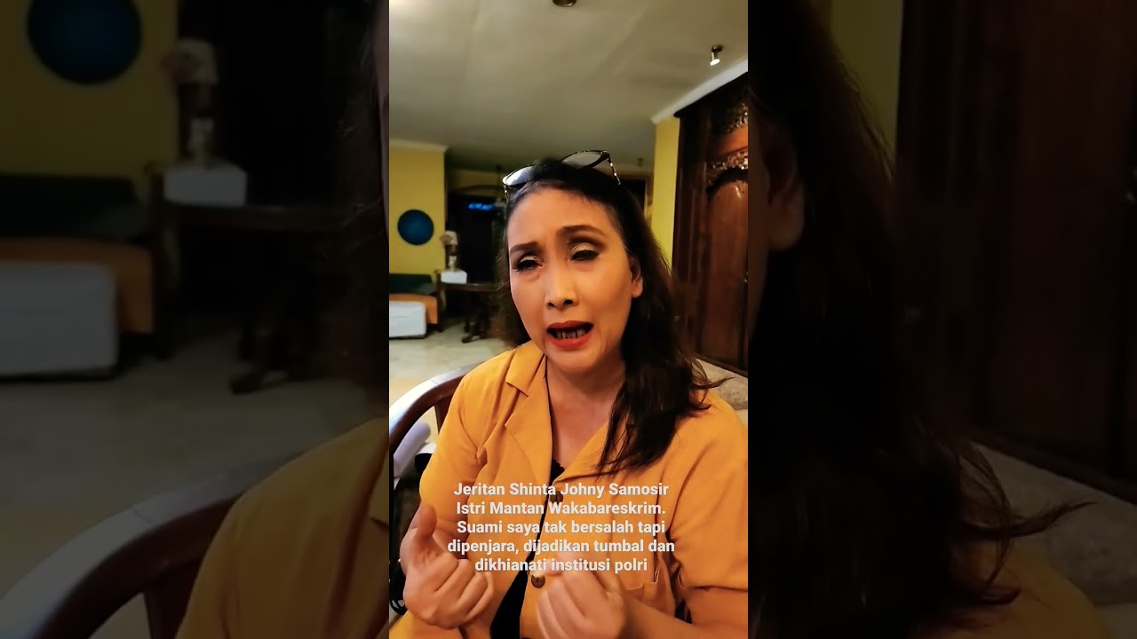 Suami saya mau nangkap maling malah dipenjara. Kriminalisasi Mantan Wakabareskrim  #horasinang