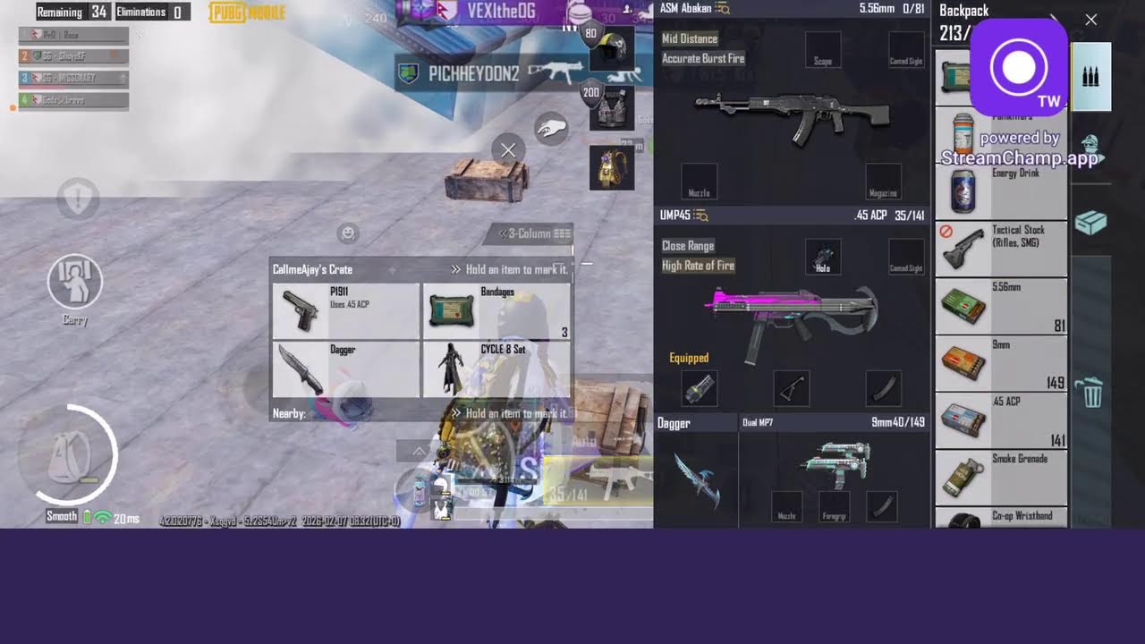 Broadcast powered by StreamChamp
