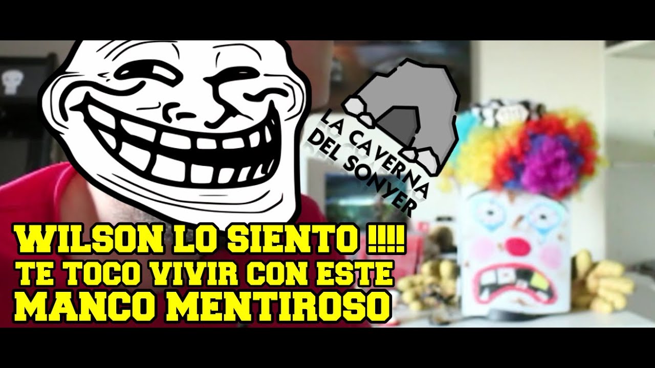 SASELANDIA Manco y Mentiroso , WILSON lo siento mucho por ti !!!