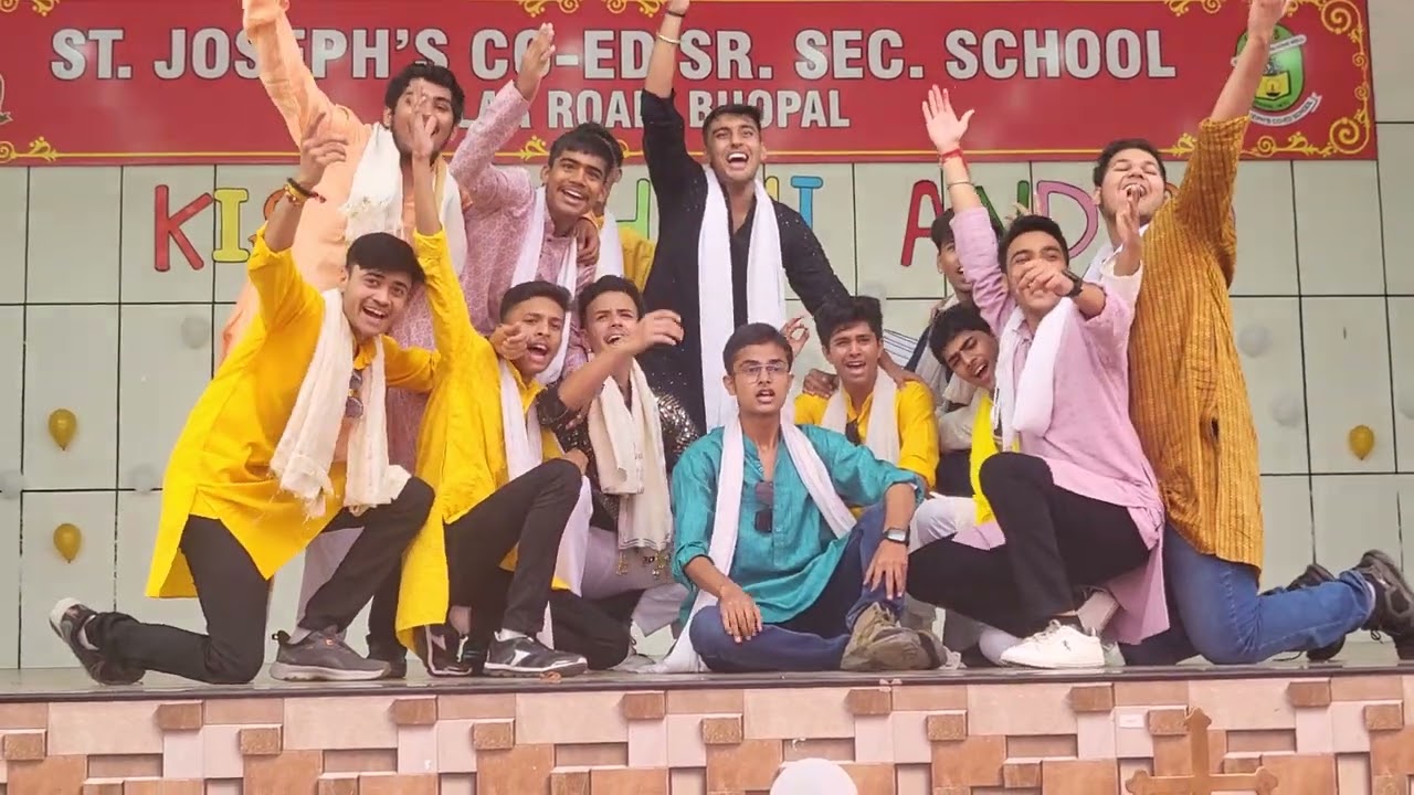 TEACHER'S DAY DANCE PERFORMED BY SENIOR STUDENT AT ST JOSEPH'S CO ED SCHOOL KOLAR