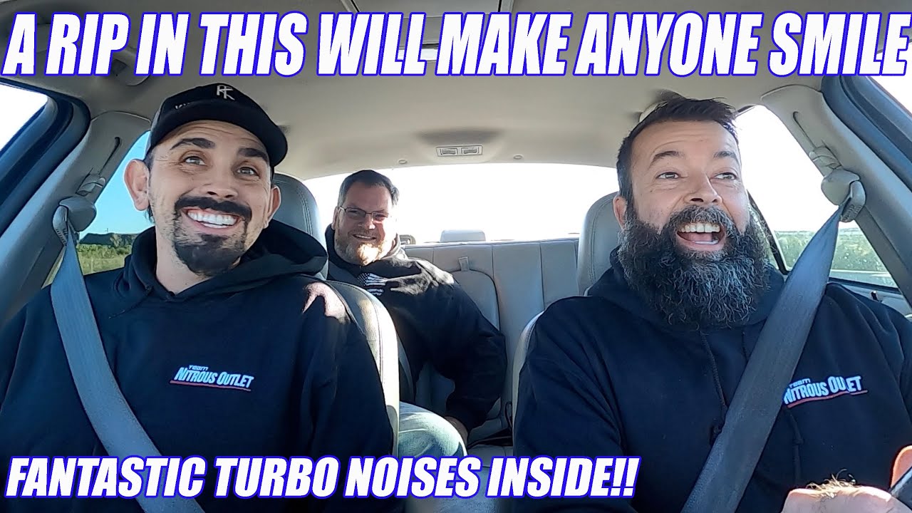 First Drive Our One Day Built TURBO Crown Vic! DUMB FUN! Also MEGA Porting Tutorial Pt.2