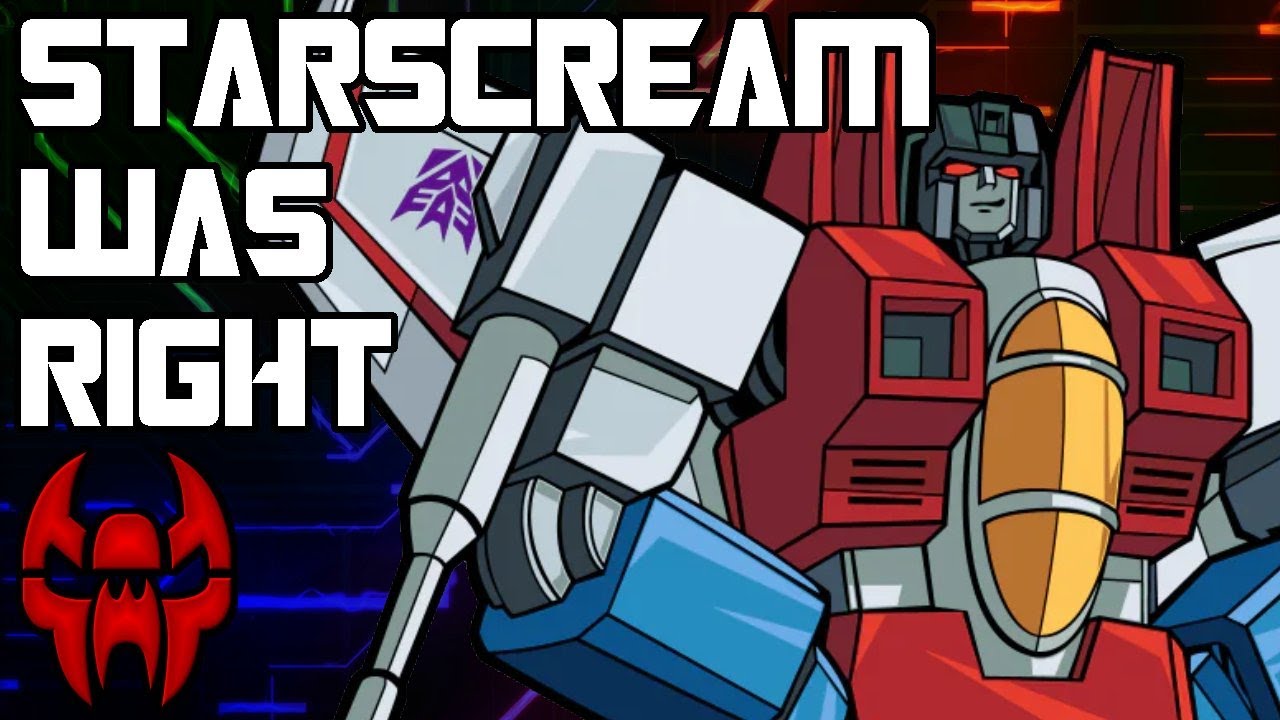 G1 Starscream Was Right To Overthrow Megatron