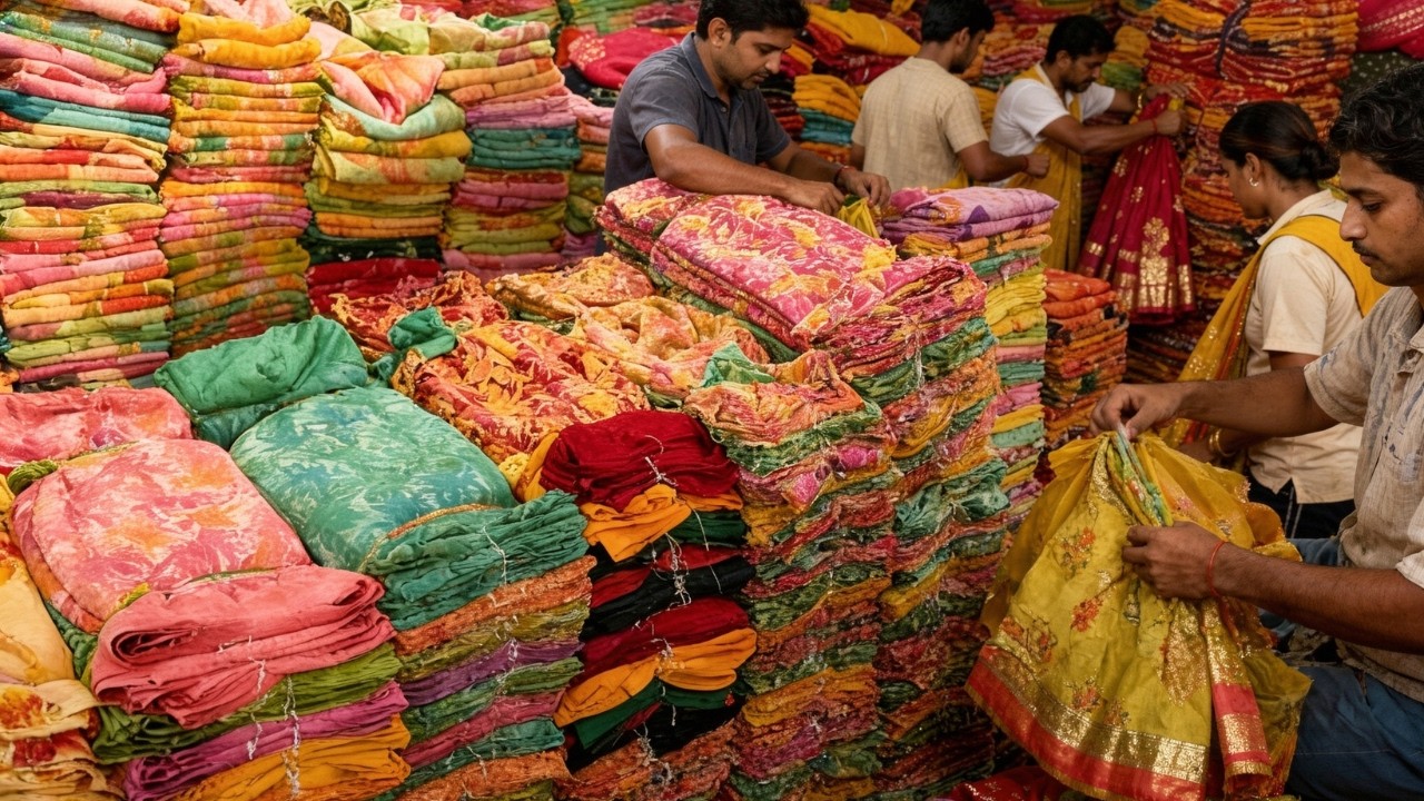 ಕಡಿಮೆ ಬೆಲೆಯಲ್ಲಿ ಹೆಚ್ಚಿನ ಬೇಡಿಕೆಯ ಸೀರೆಗಳು| Ilkal Saree Makers | Chickpet Wholesale Market #saree #sari