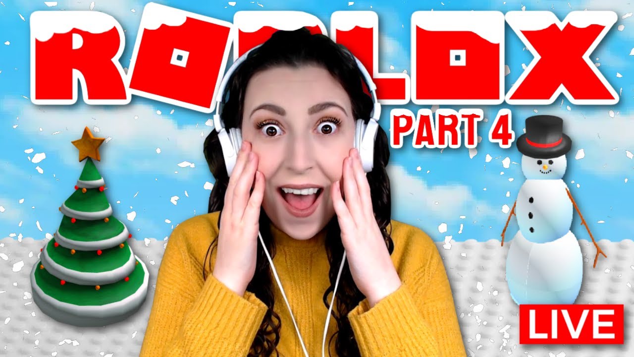 🔴It's Winter Time in Roblox - Day 4!!