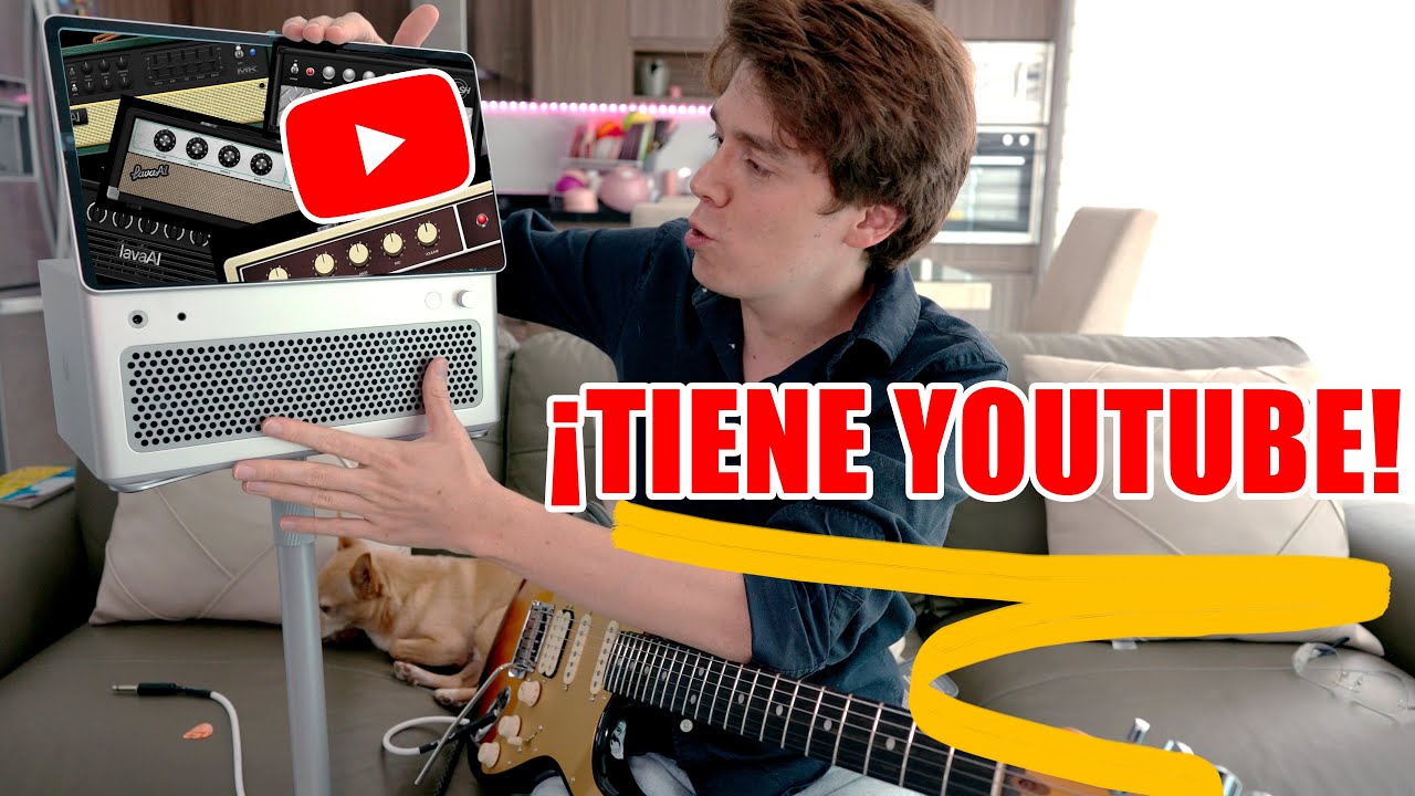 Este Amplificador De Guitarra Incluye YouTube... Y MUCHO MÁS (Lava Studio)
