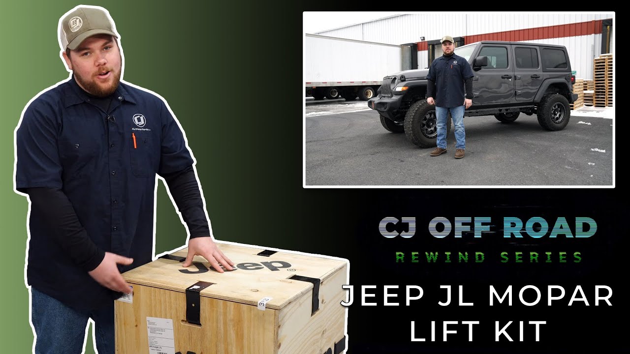 Серия Rewind | Комплект для подъема подвески Jeep JL Wrangler Mopar 2 дюйма
