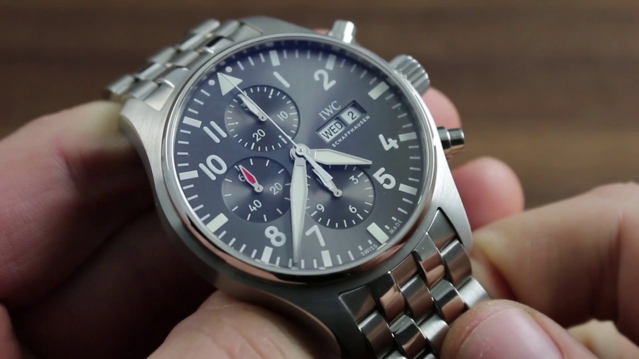 Обзор часов-хронографов IWC Pilot's Watch Spitfire IW3777-19