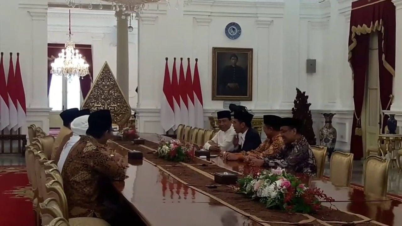 GNPF-MUI Temui Jokowi, Istana Klaim Dapat Dukungan