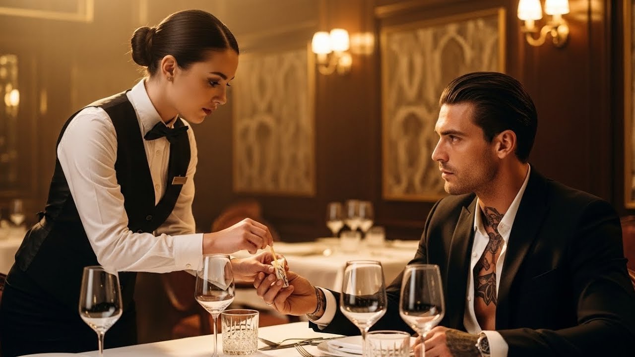 Waitress Slipped a Straw Wrapper to the Mafia Boss — Inside: “Your Bodyguard Isn’t One of Yours''