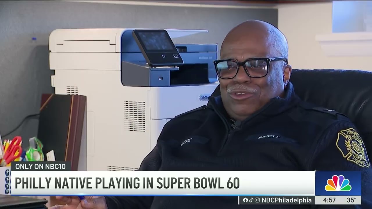 Christian Barmore reps Philly and plays for a Super Bowl