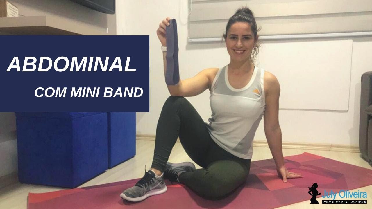 TREINO ABDOMINAL - Mini Band