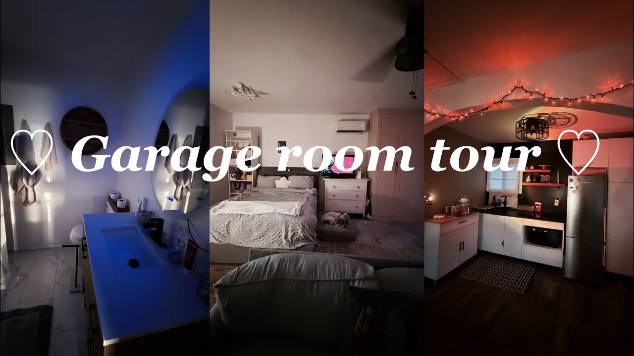 Garage Room Tour 2026 | Cozy & Minimal setup🤍