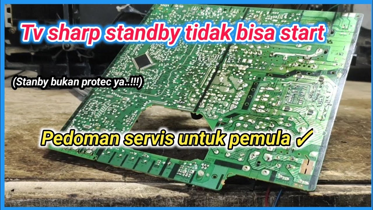 tv sharp stanby tidak bisa star