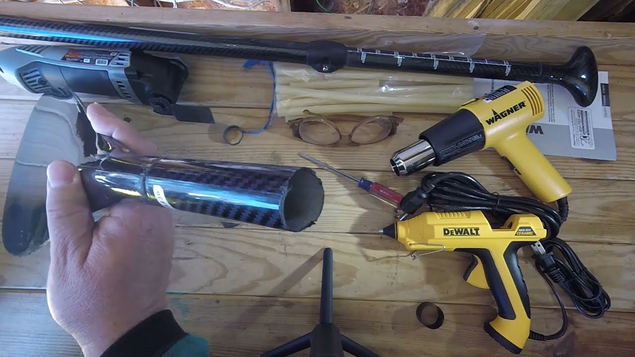 SUP Paddle Repair - Broke My Paddle, Fixed My Paddle, Went For a Paddle (Bote Traveller)...