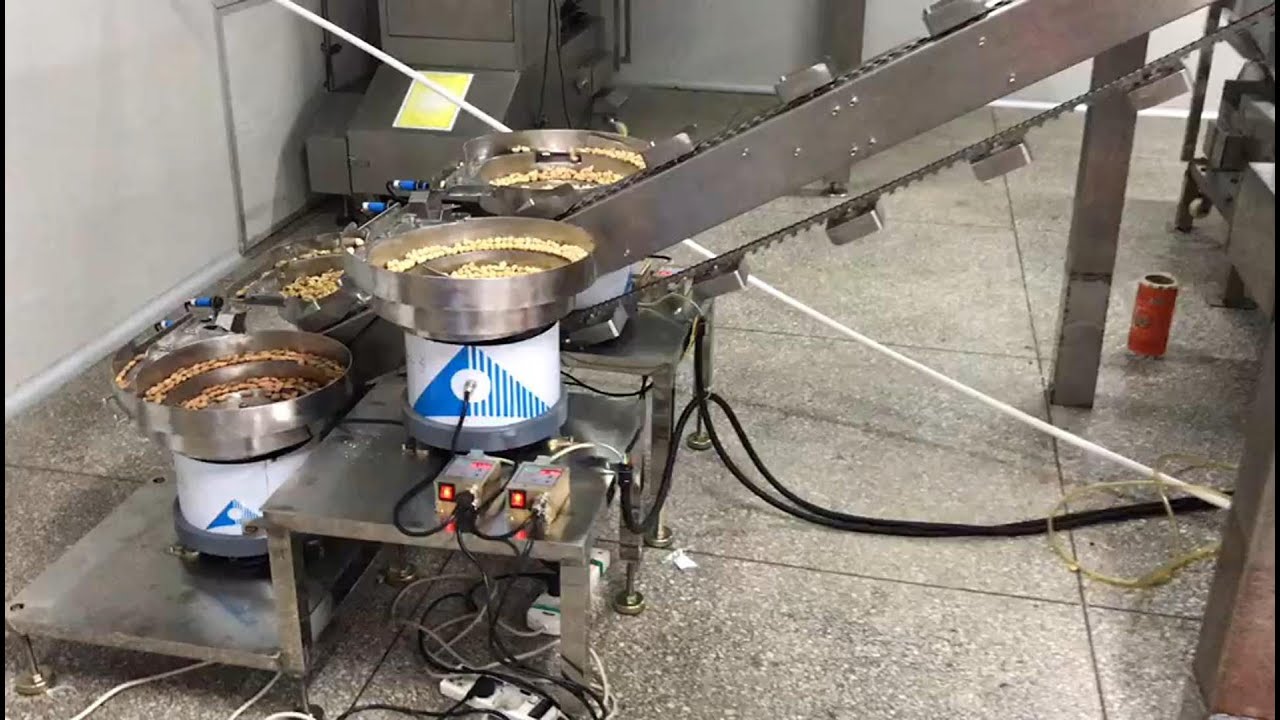 Electronic scale packaging machine 420 electronic scale vibrating plate + lifting machine 1 電子秤包裝機 1