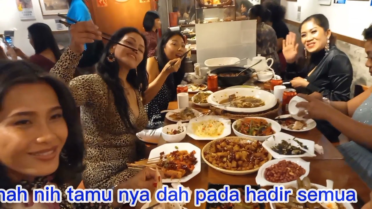 DINNER BIRTHDAY PARTY AT HUNAN CAFE /DINNER HEBOH RESTAURANT NYA  DI BOOKING KHUSUS BUAT ULTAH😍😍