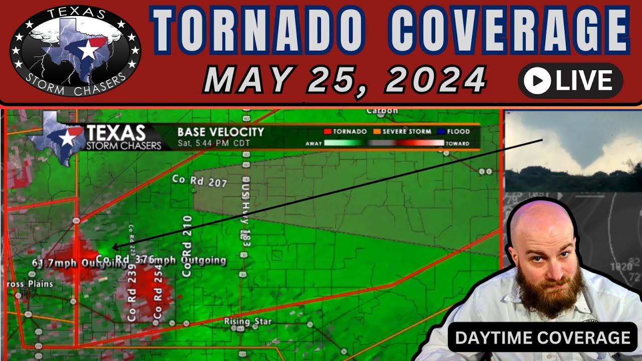 As It Happened LIVE: Windthorst and Cross Plains, Texas Tornadoes on May 25, 2024