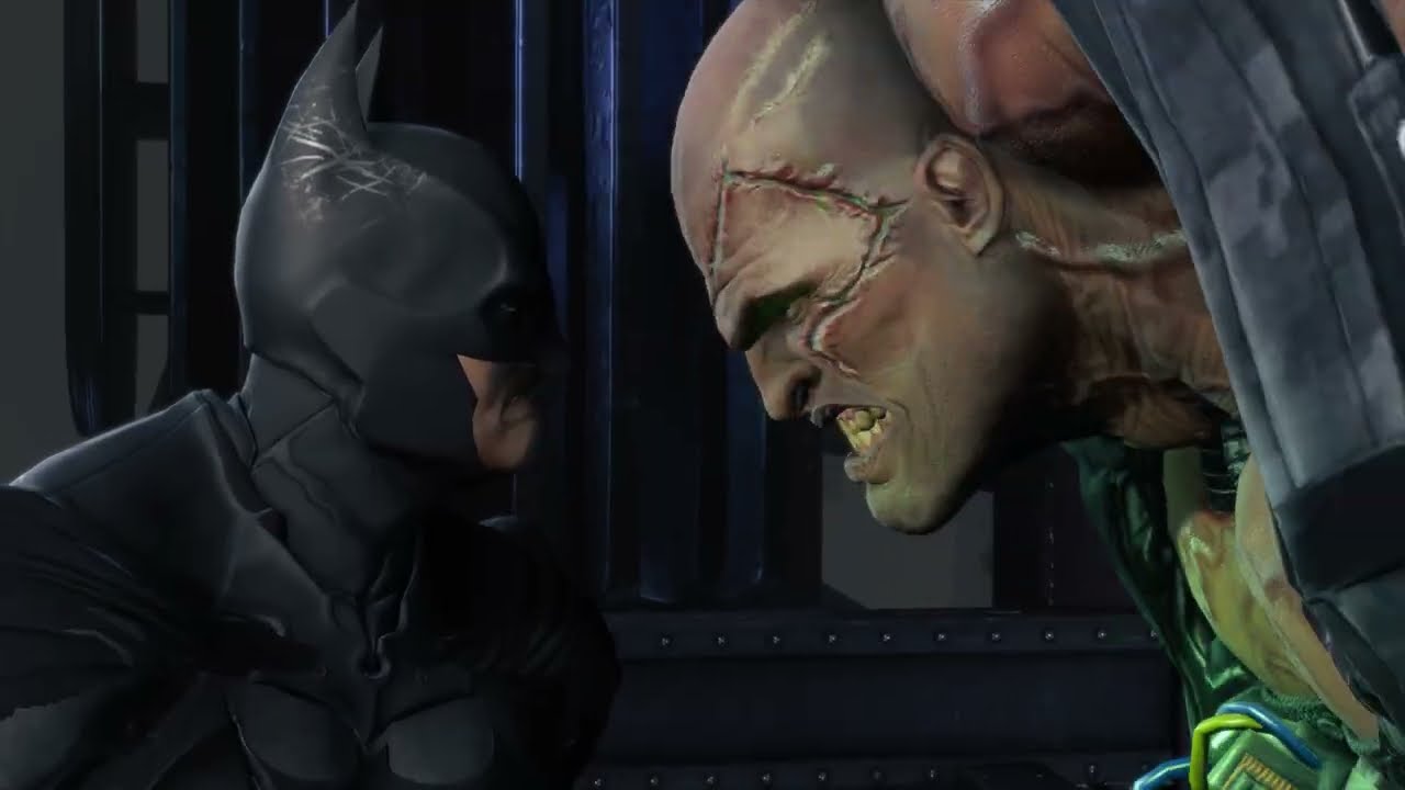 Batman  Arkham Origins - Batman VS Venom Bane full fight