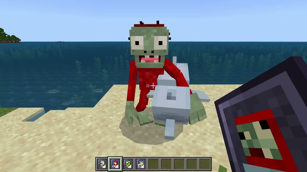 Plants VS Zombies Classic ADDON in Minecraft PE