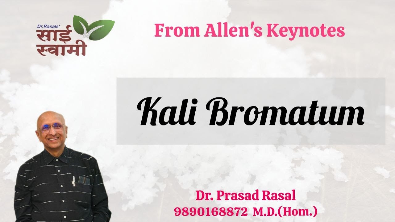 My Experiences with Kali Bromatum...