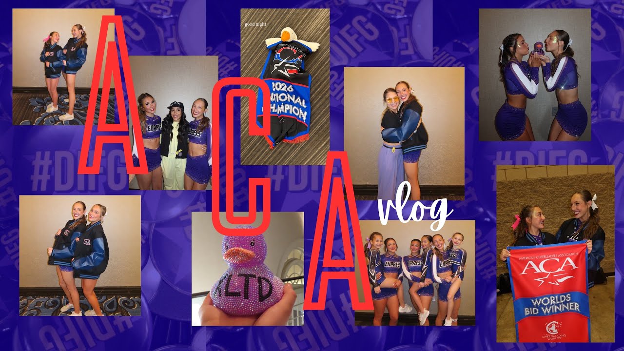 ACA cheer competition vlog!