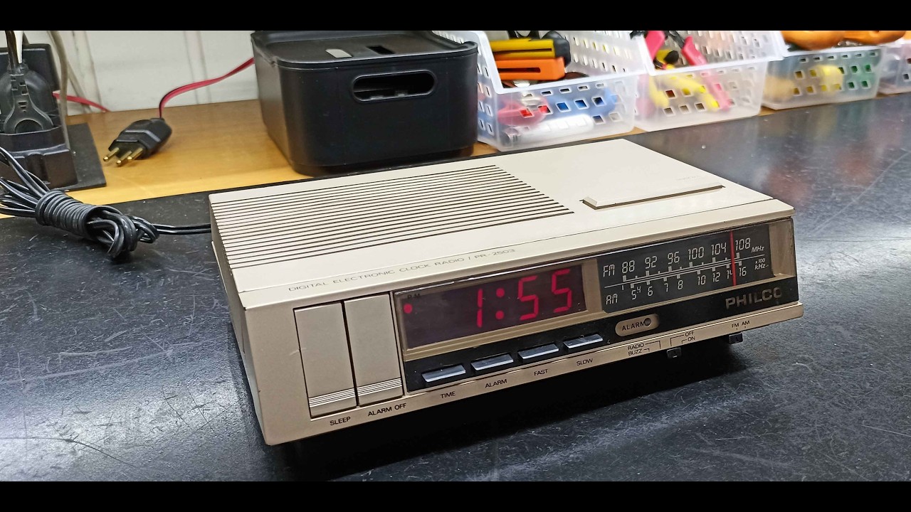 Conserto Rádio-relógio PHILCO PR-2503