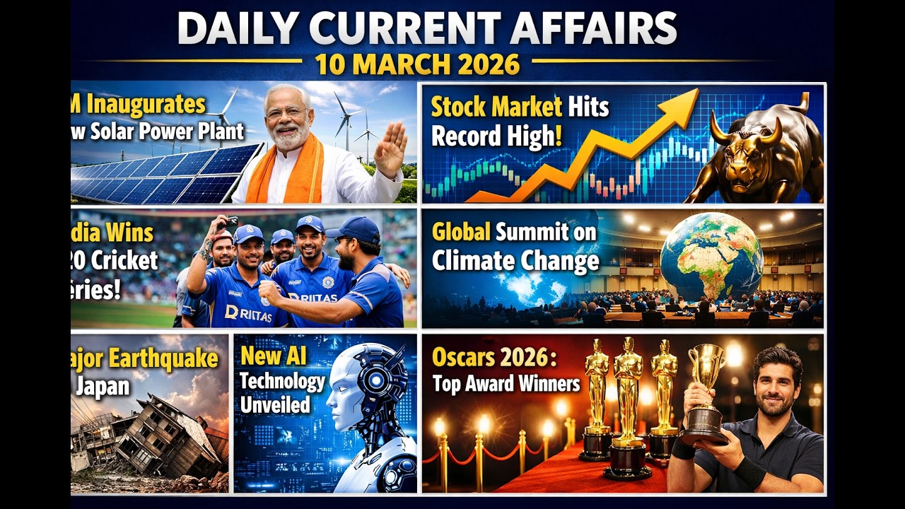 10 march 2026 Daily Current Affairs #modifystudy #currentaffairs